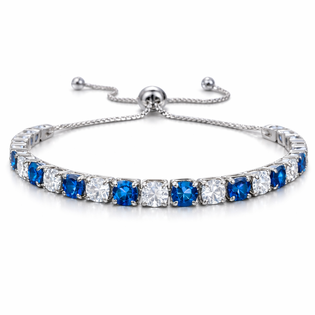 Blue Luxe Bracelet 2x1