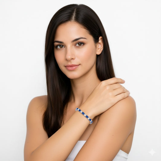 Blue Luxe Bracelet 2x1